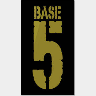 Base 5 Clothes Posters and Art